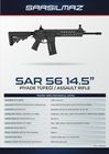 SAR 56 14.5''   5.56x45mm Assault Rifle
