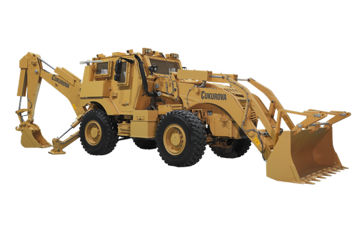 Fast Armoured Backhoe Loader