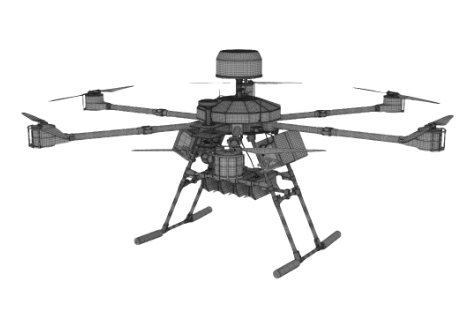 Battery for UAV ''Vampire'' BTRY 6s9p Samsung (INR21700-50S)