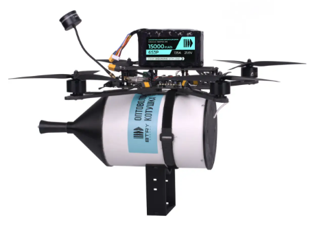 Fiber optic reel BTRY for FPV drone 15 km