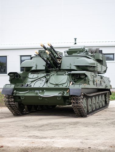 Modernization of ZSU 23-4 SHILKA