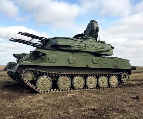 Modernization of ZSU 23-4 SHILKA