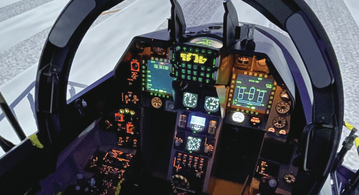Aircraft's Simulated Panels