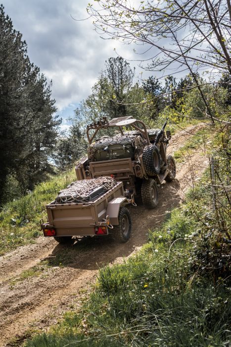 1/4 TON TRAILER - Airdroppable trailer