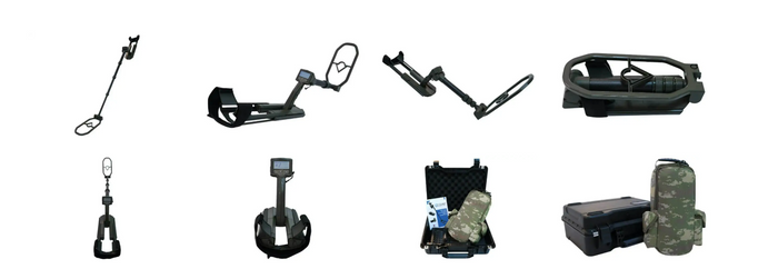 The World's Lightest Foldable Mine Detector