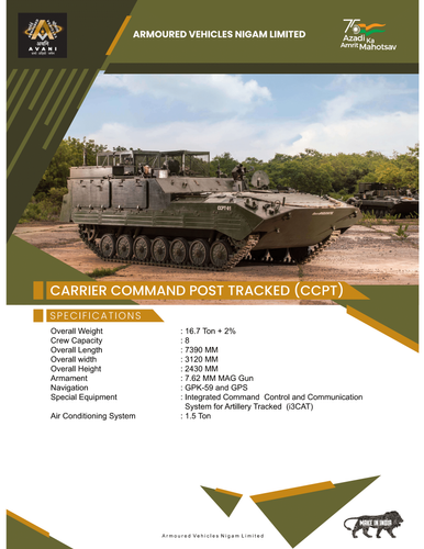 CARRIER COMMAND POST TRACKED (CCPT)