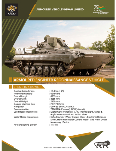 ARMOURED ENGINEER RECONNAISSANCE VEHICLE