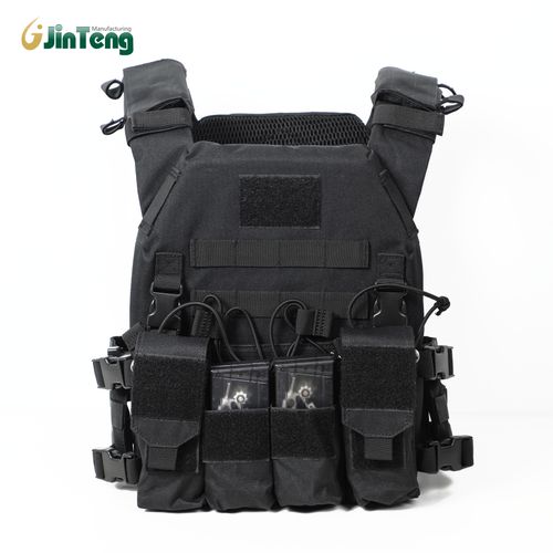Black tactical vest