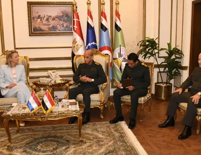 Egypt's Defense Min. Receives Dutch Counterpart to Discusses Bilateral Cooperation