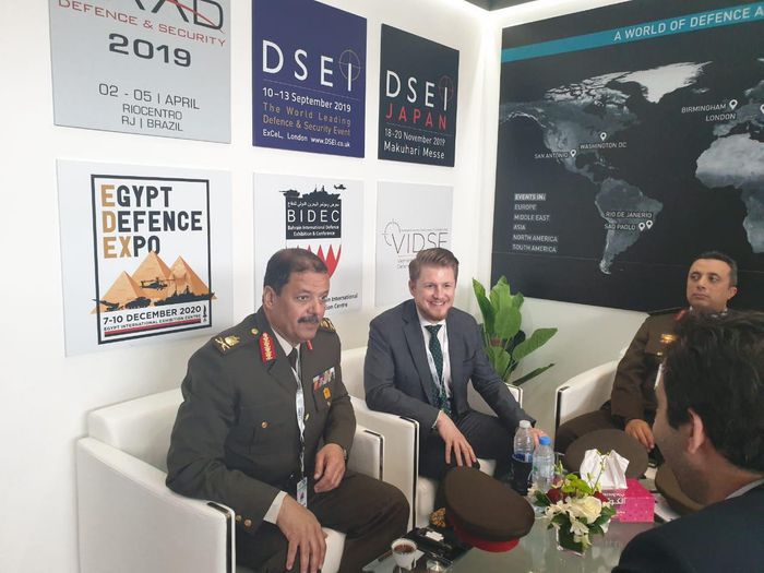 EDEX team visits IDEX 2019