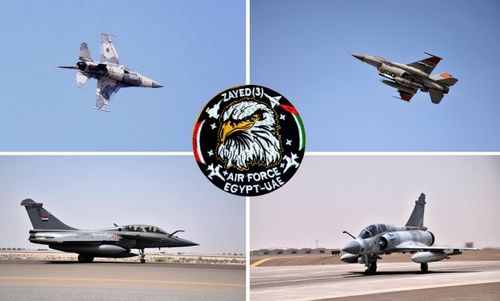 Egyptian, Emirati commanders witness Zayed-3 joint air trainings