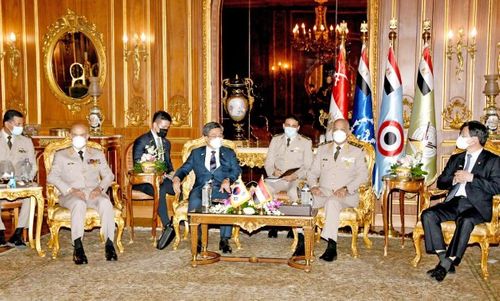 Egypt’s defense minister stresses keenness to expand military cooperation with S. Korea