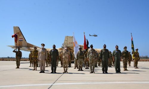 Egyptian, Cypriot military training 