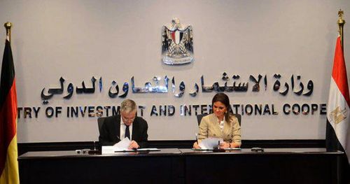 Egypt and Germany sign a 1.6bn euro development deal