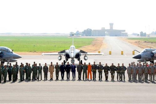 Egyptian, Indian air forces conduct joint training in Egypt