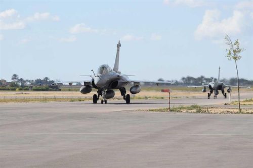 Egyptian, French air forces begin joint exercise in Egypt