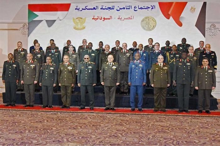 Egyptian, Sudanese army chiefs-of-staff discuss enhancing military cooperation, joint exercises