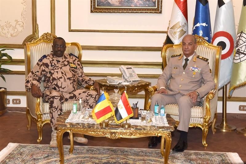 Egypt’s defence minister discusses fostering military cooperation with Chadian counterpart