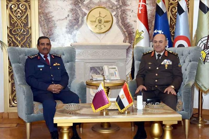 First meeting of Egyptian-Qatari military committee held in Cairo: Egyptian Armed Forces