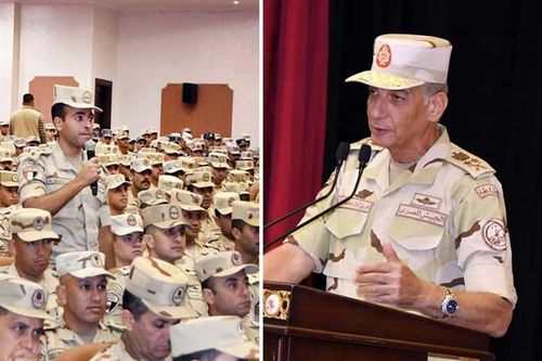 Egypt's Minister of Defence witnesses Third Field Army mobilization command centeres project