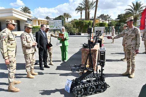 Egyptian, British military engineers conduct counter-IED training