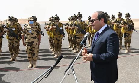 El-Sisi: Egypt's army is one of the strongest in the region; wise army that protects, doesn't threaten
