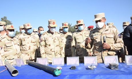 Egypt’s Armed forces Chief of Staff inspects combat training camp in North Sinai