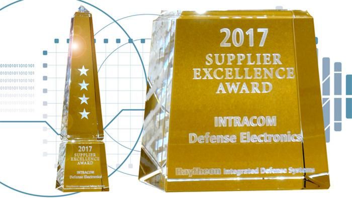9th Consecutive Supplier Excellence Award to IDE by Raytheon