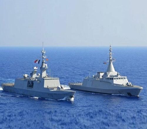 Egypt, France Conduct Naval Drills in Mediterranean Sea