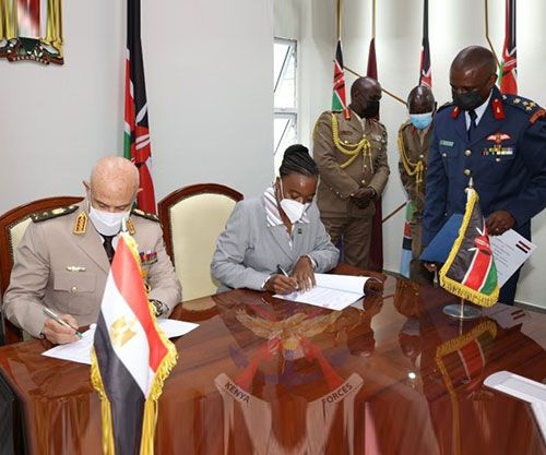 Egypt, Kenya Sign Defense Cooperation Agreement