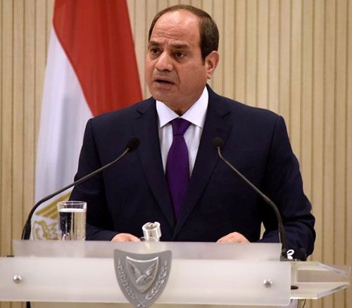 Egyptian President Receives Greek Defense Minister; Visits France