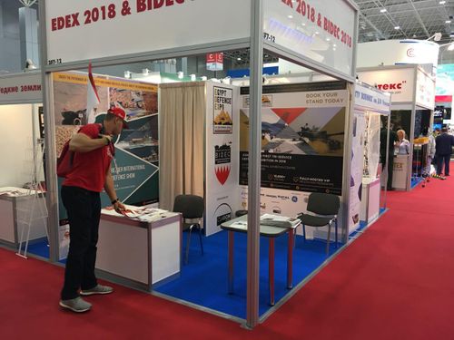 EDEX Team visit ARMY Russia 2018