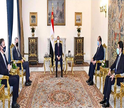 Egyptian President Receives Chief of UK’s Secret Intelligent Service