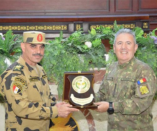 Military Attachés in Egypt Tour Airborne and Rangers’ Headquarters
