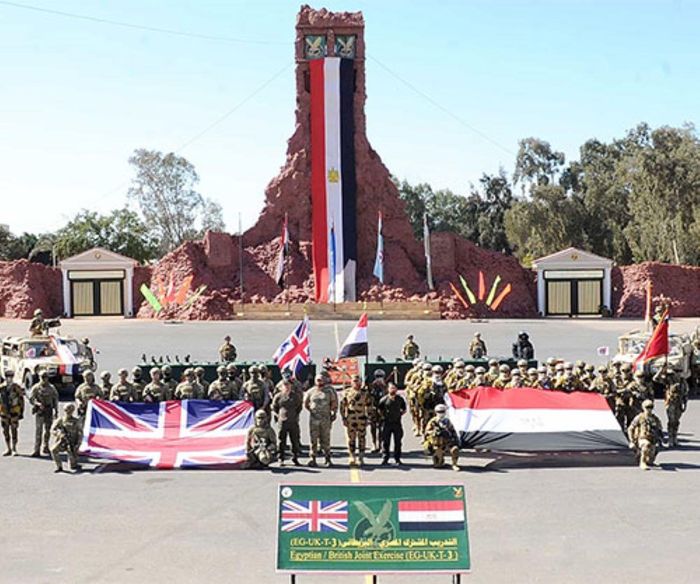 Egypt, Britain Concluded Joint Military Police Training