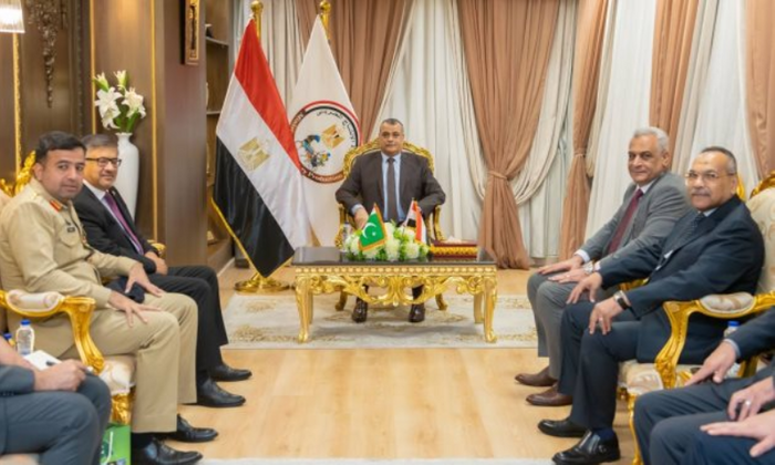 Egypt looking forward to enhancing military production cooperation with Pakistan
