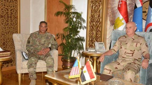 Egypt’s army chief of staff meets CENTCOM commander