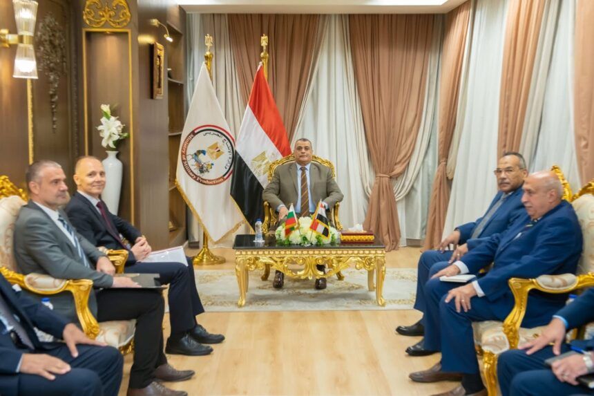 Egypt’s Military Production Minister, Bulgarian envoy discuss industrial cooperation