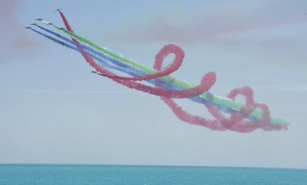 Eye-catching Egyptian-Emirati air show kicks off in New Alamein city