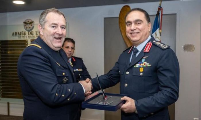 Egyptian Air Force commander visits France to discuss cooperation