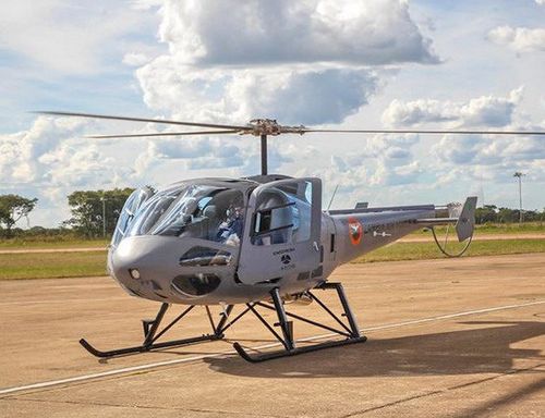 Zambian Air Force inducts new Enstrom 480B and Bell 412 helicopters