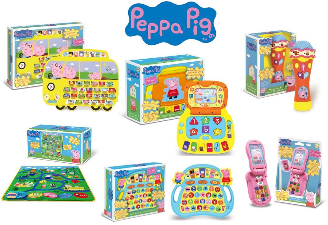 peppa pig educational toys