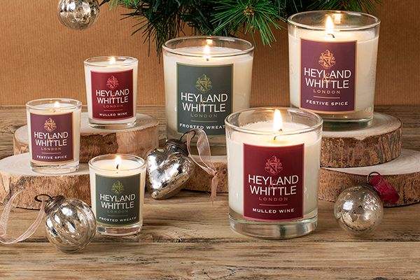 Christmas Candle In A Glass New Autumn Fair 2020