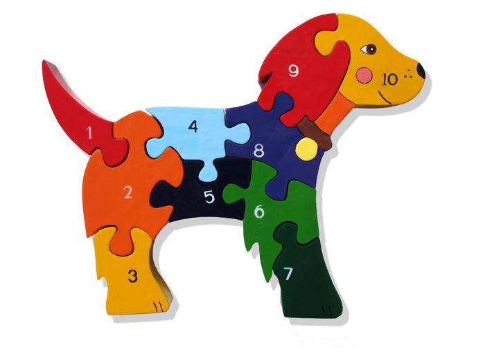 Number Dog Jigsaw Puzzle New Autumn Fair 2020