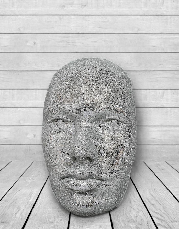 Large Clear Mosaic Crackle Face Wall Decor New Autumn Fair 2020