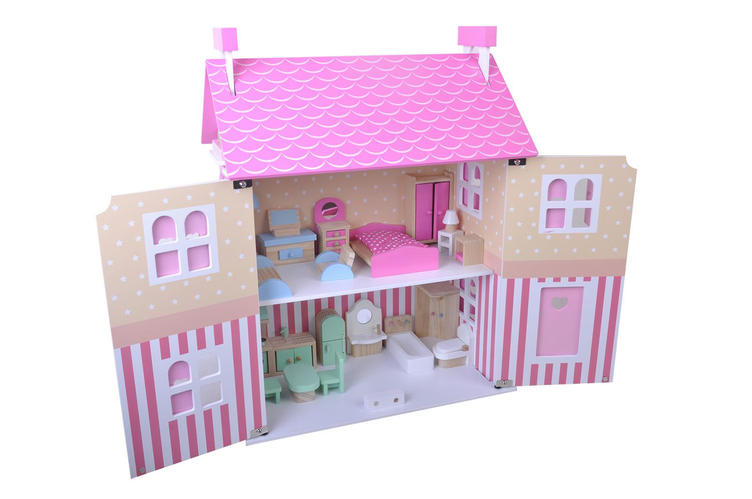 Rose Cottage Wooden Dolls House Cheaper Than Retail Price Buy Clothing Accessories And Lifestyle Products For Women Men