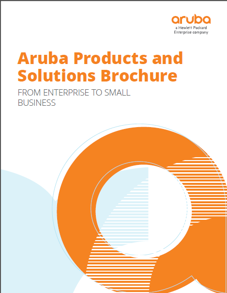 Higher Education:  Aruba Products and Solutions Brochure
