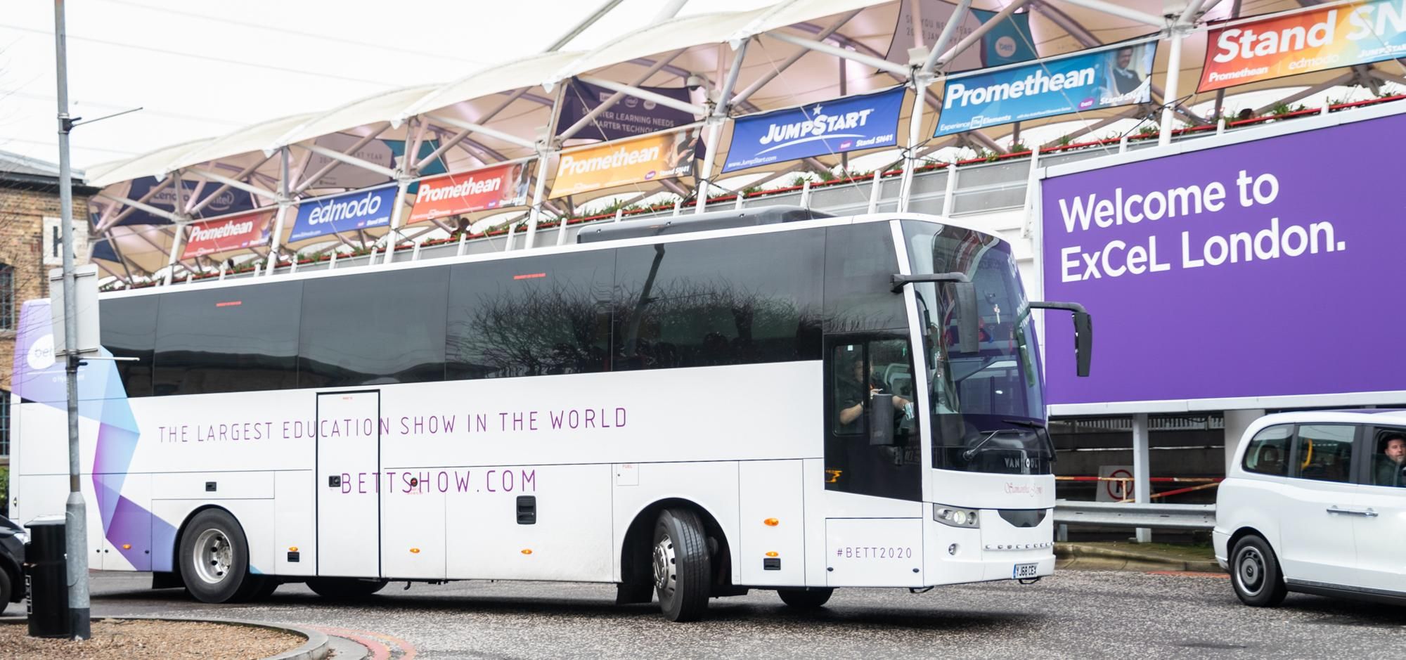 All Aboard - the Bett Bus!