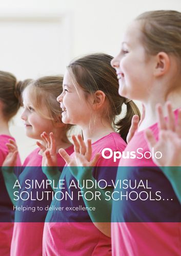 OpusSolo - A Simple Audio-Visual Solution For Schools