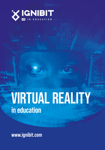 VIRTUAL REALITY in education brochure